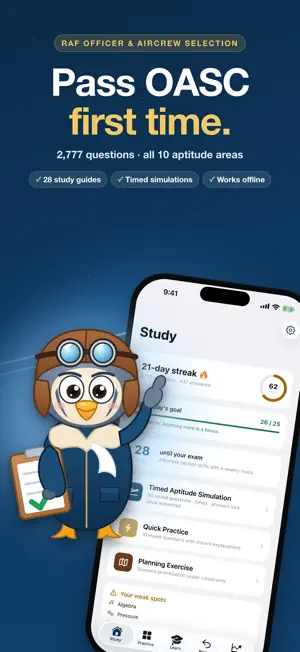 RAF Officer Selection Prep screenshot 1