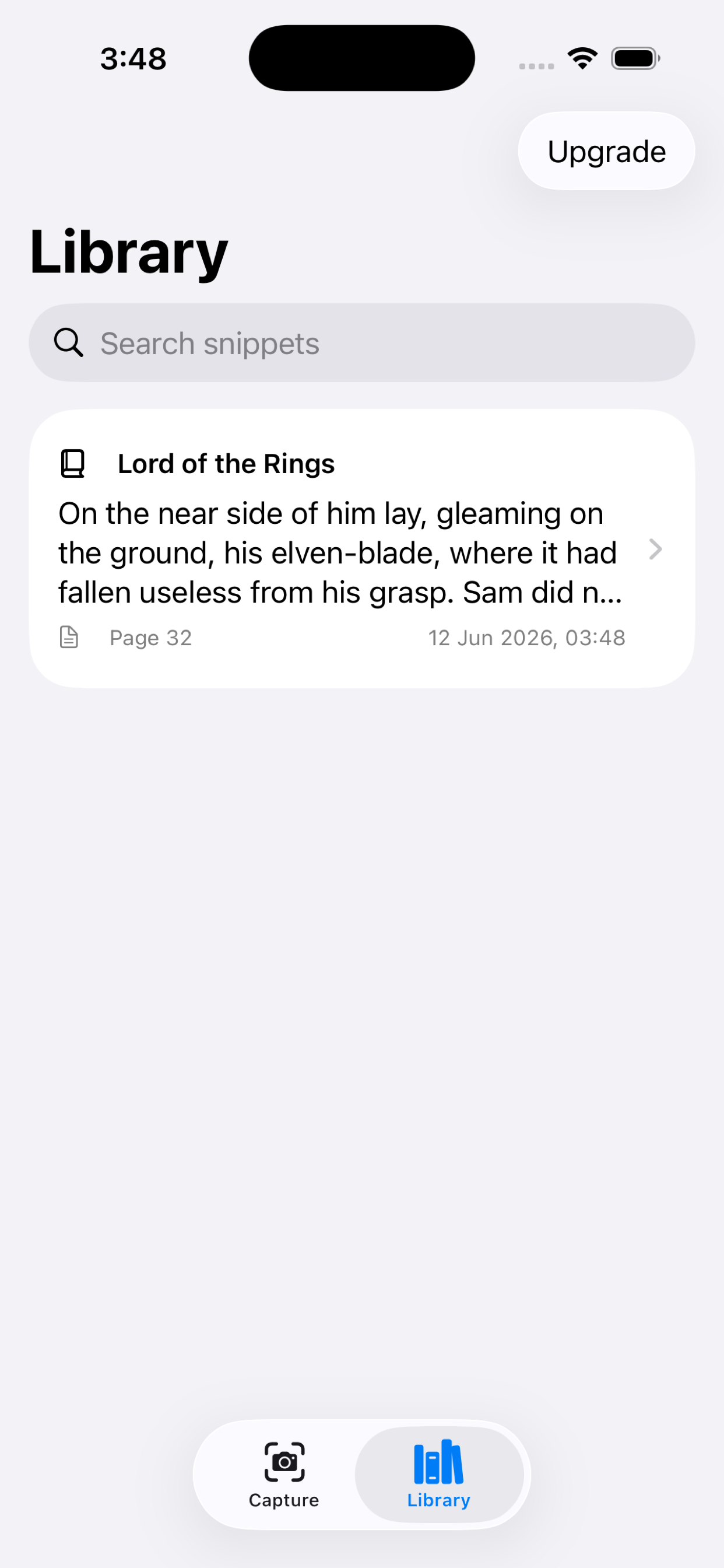 BookSnippet