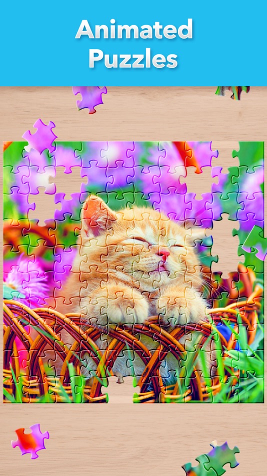#3. Jigsaw Puzzle by MobilityWare+ (iOS) 由: MobilityWare