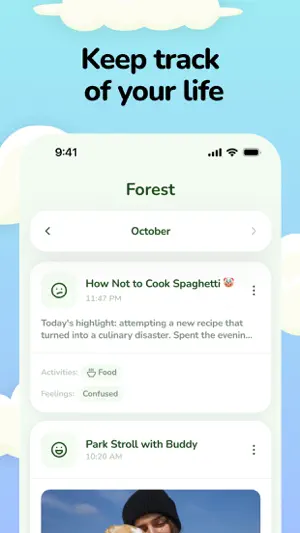 Journal & AI Diary: MoodForest screenshot 3