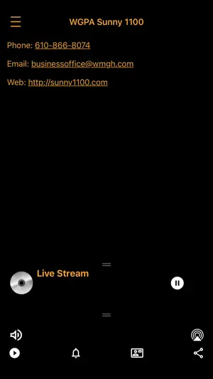 Sunny 1100 WGPA screenshot 3