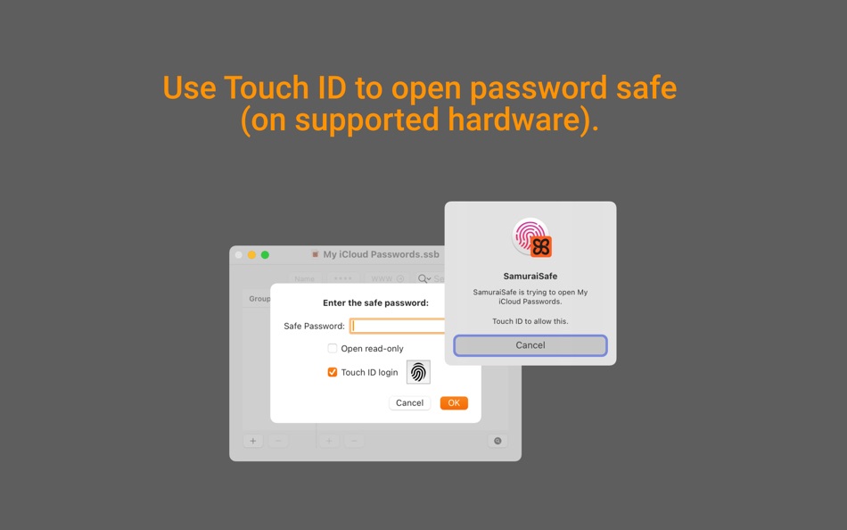 #6. SamuraiSafe: Password Manager (macOS) 由: Michael Rourke