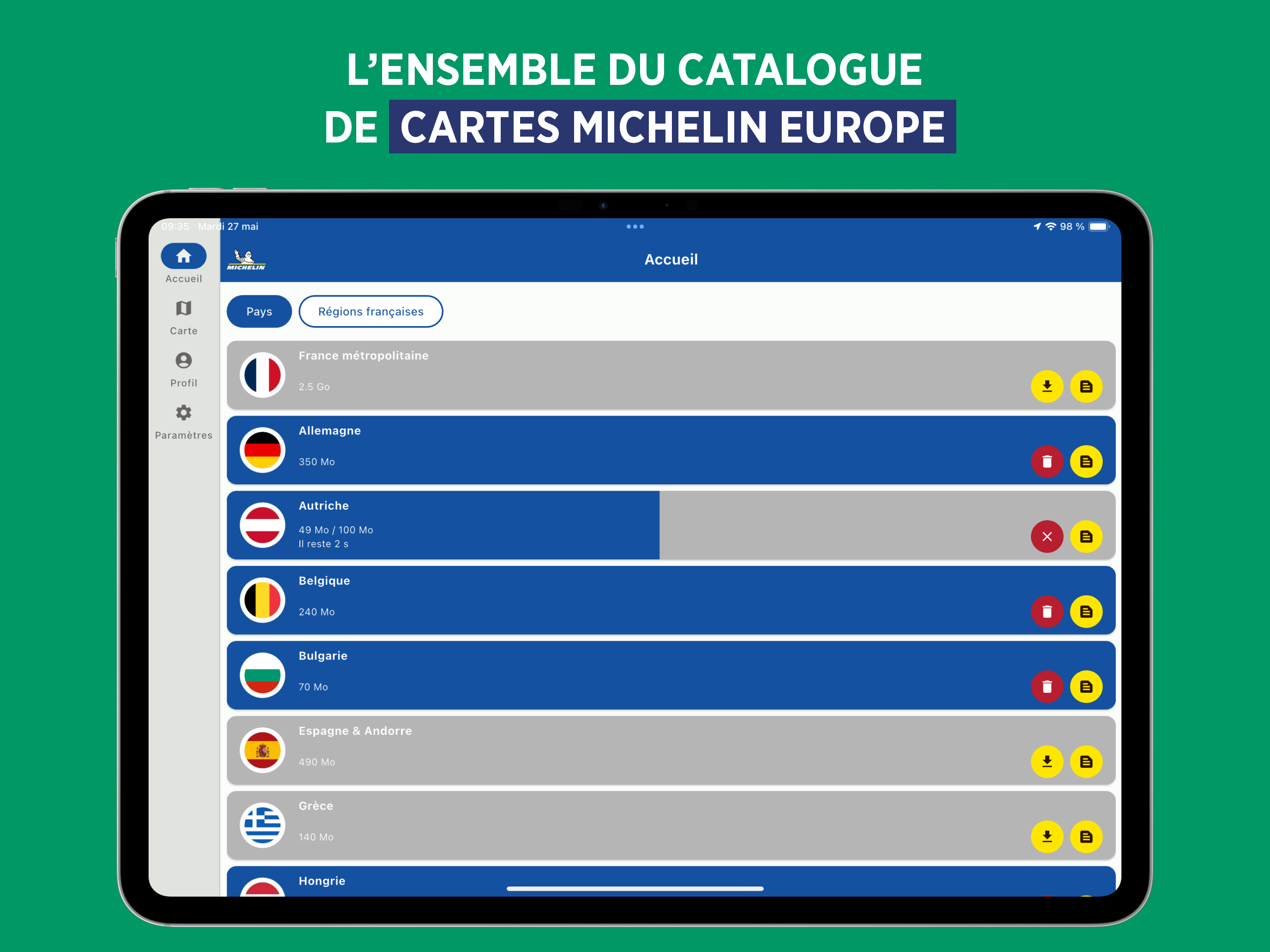 Michelin Maps Europe screenshot 6