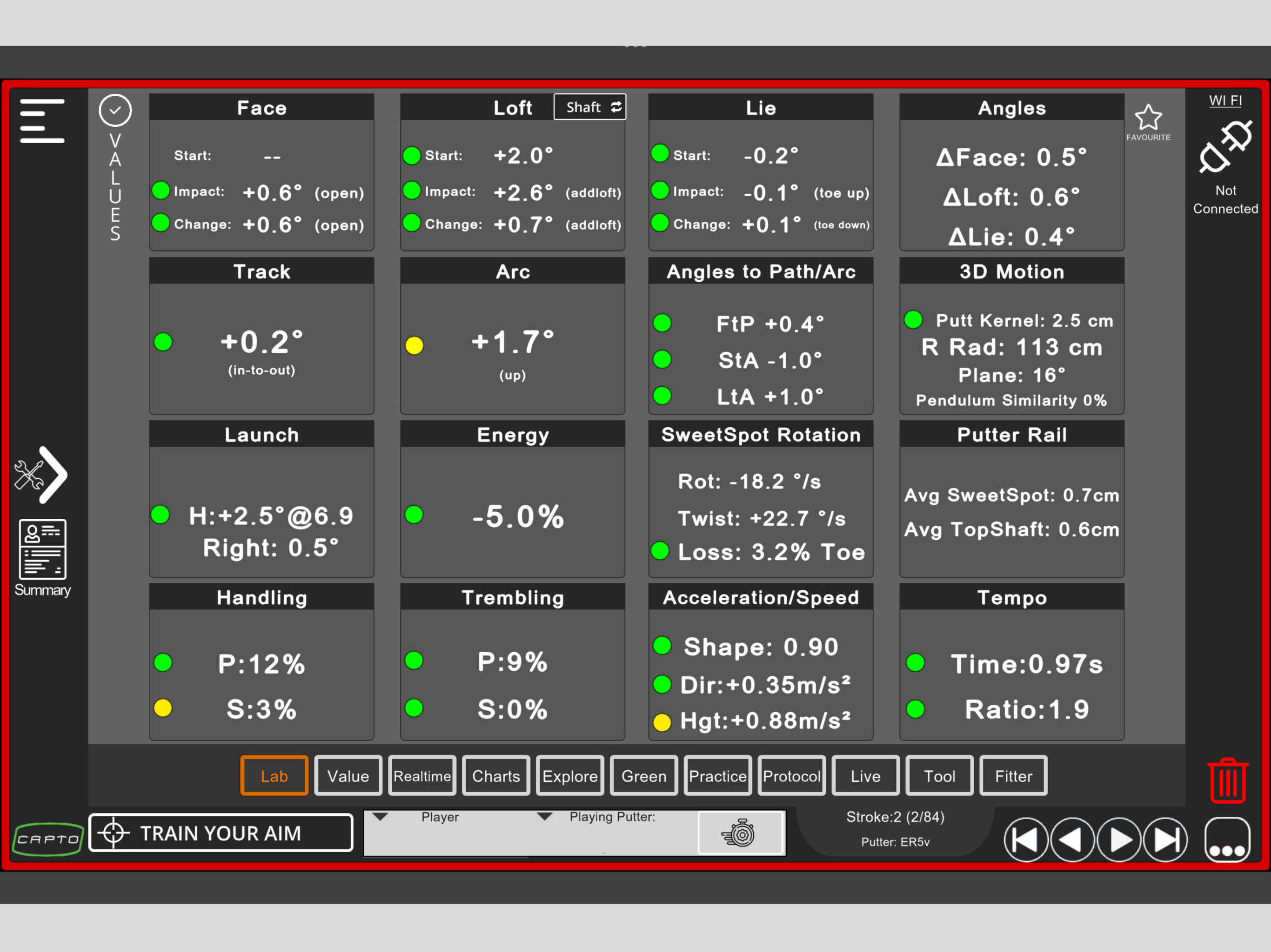 Capto Golf screenshot 13