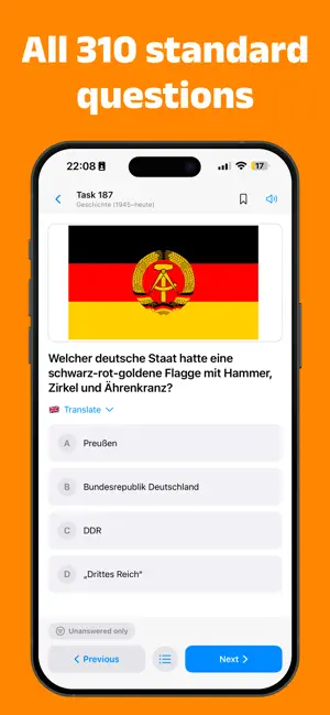 Einbürgerungstest : 2026 DE screenshot 2