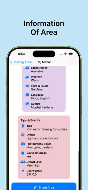 iLocate MobiIe Area iPhone screenshot 5