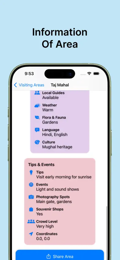 iLocate MobiIe Area screenshot 5