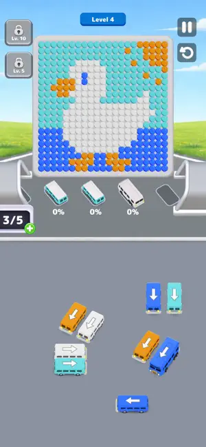 Bus Loop - Bubble Jam Puzzel screenshot 2
