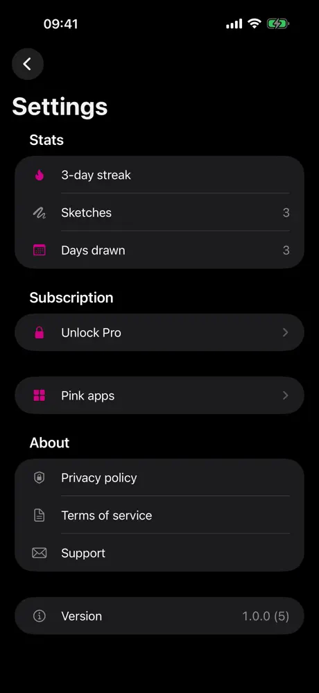 Pink Sketch screenshot 5
