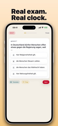 Einbürgerung Pro: Test 2026 iPhone screenshot