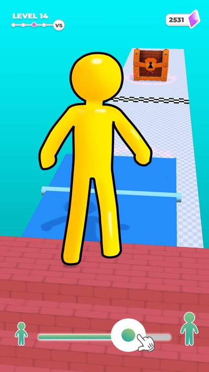 Scale Up Man Runner Games screenshot-5