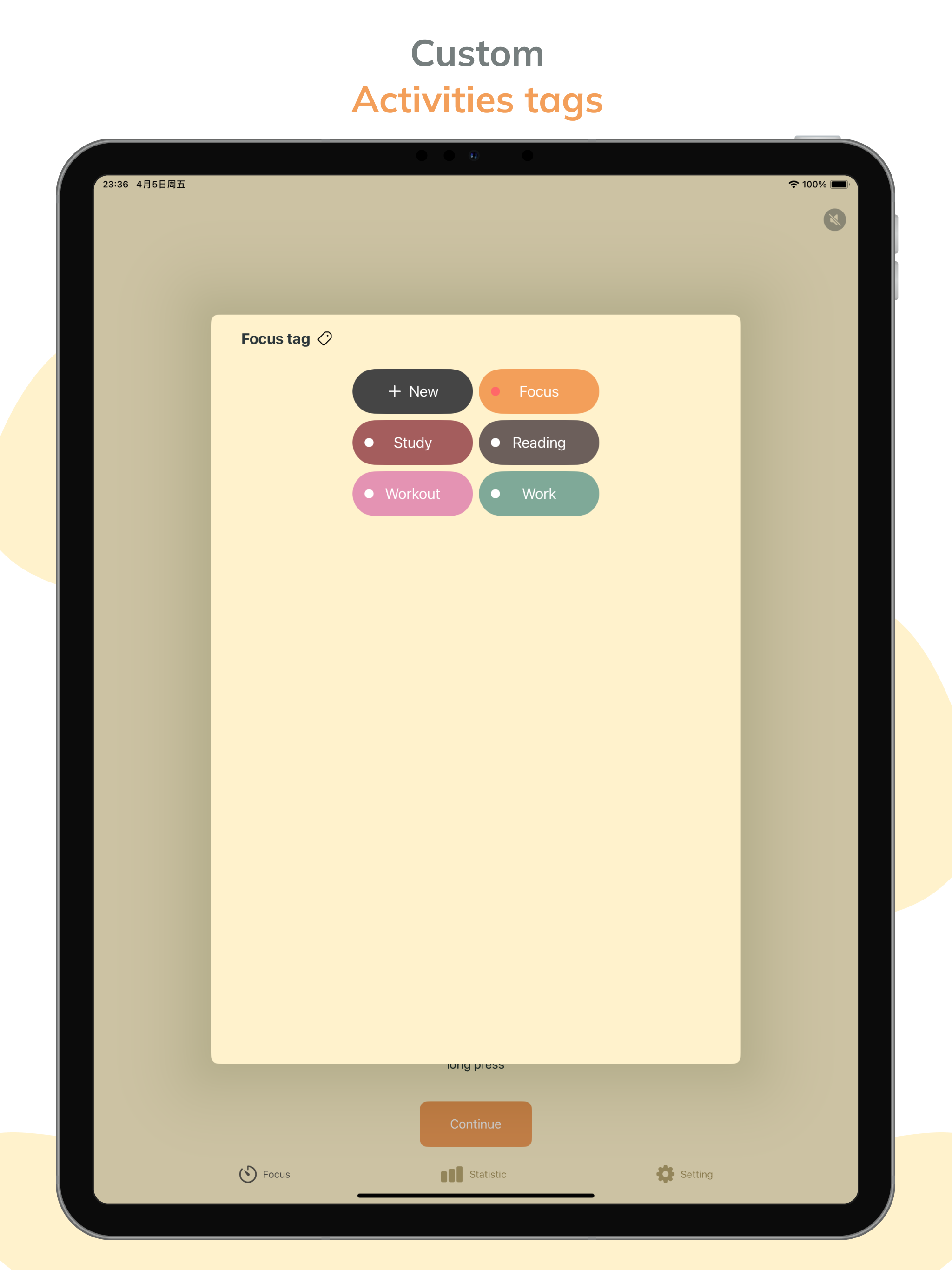 Focusti : pomodoro timer