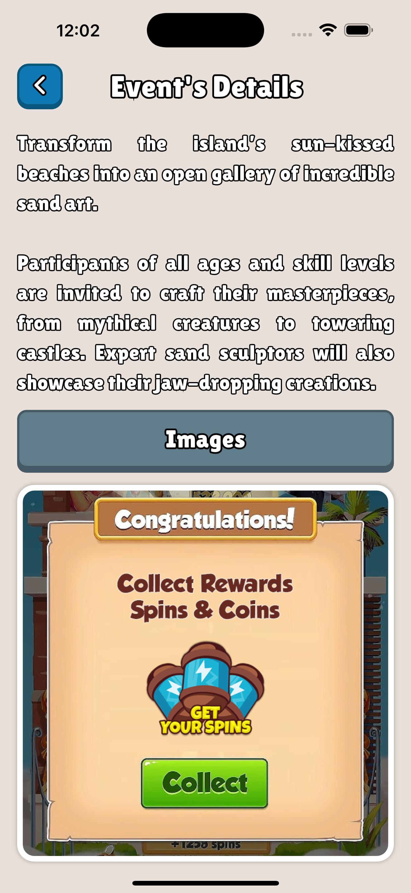 Daily Spins Links : CM Rewards