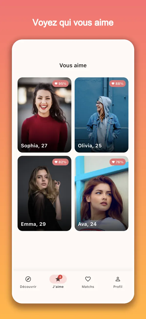 Screenshot #1 pour Love Dating - Amour Sérieux