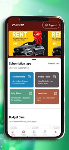 Rideez - Car Rental Service screenshot