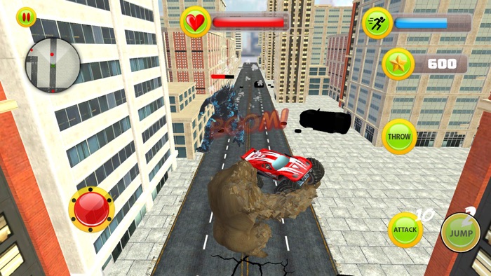 Giant Gorilla Kong City Attack