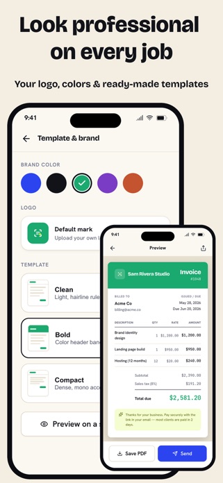 Invoice Maker, Receipt & Bill Screenshot 5 of 10