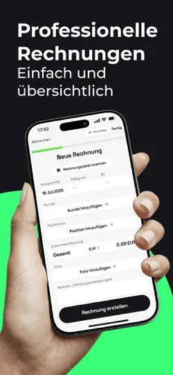 Screenshot von Invocraft: Rechnung Erstellen auf dem iPhone 1