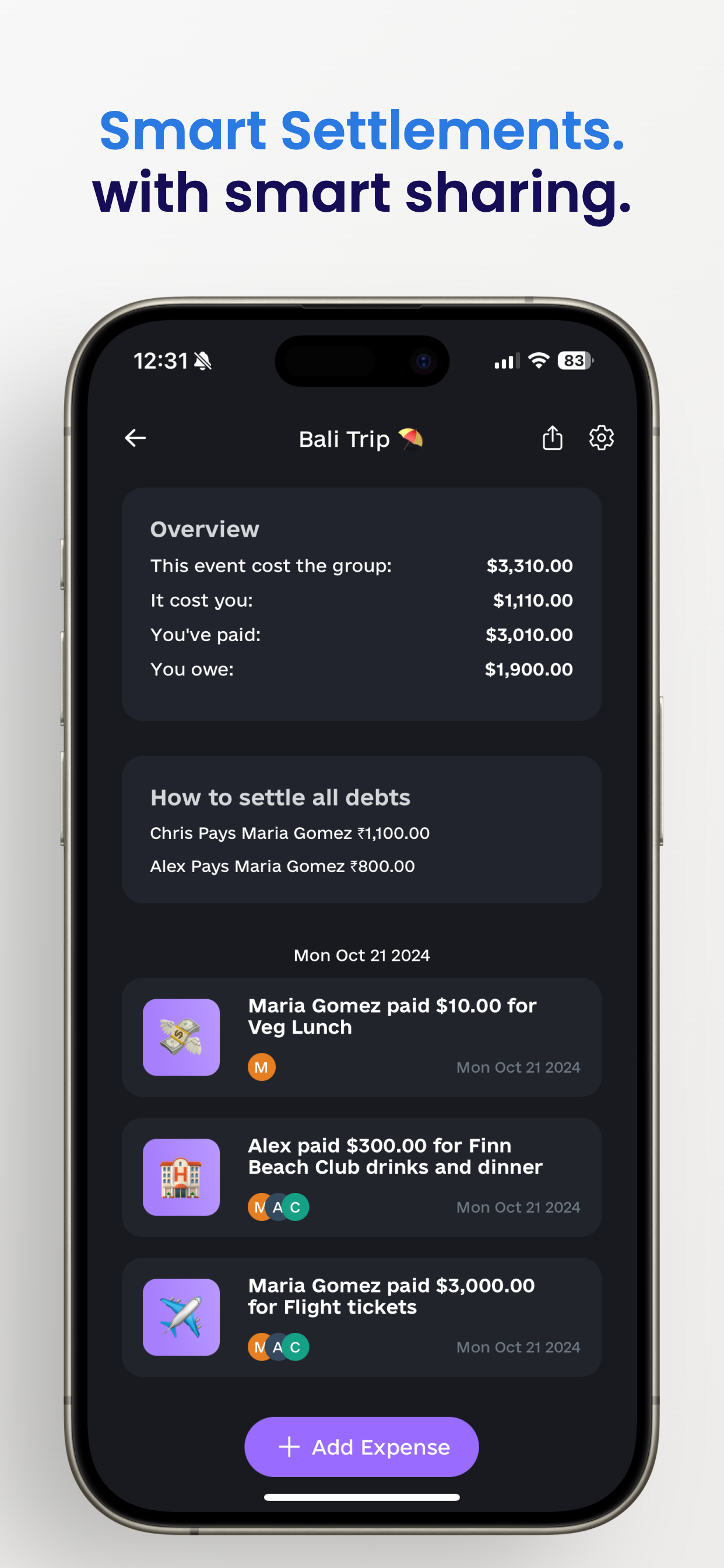 SuperSplit - Split Expenses screenshot 5