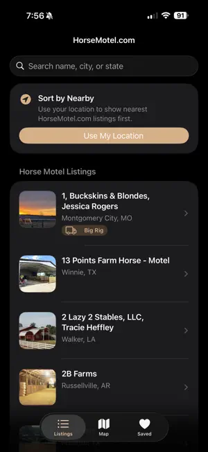 HorseMotel.com screenshot 1