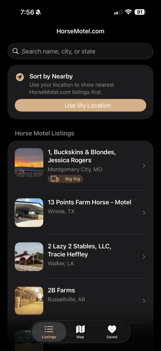 HorseMotel.com Screenshot 1 of 3