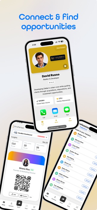 ProfileNest: AI Networking Screenshot 1 of 10