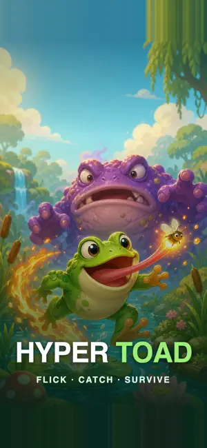 Hyper Toad: Frog Tongue Arcade screenshot 1