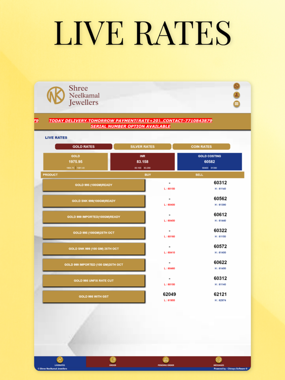 Screenshot #4 pour Shree Neelkamal Bullion
