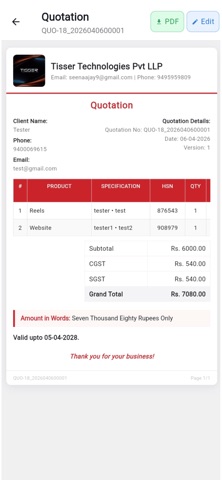 Tisser-CRM Screenshot 3 of 4