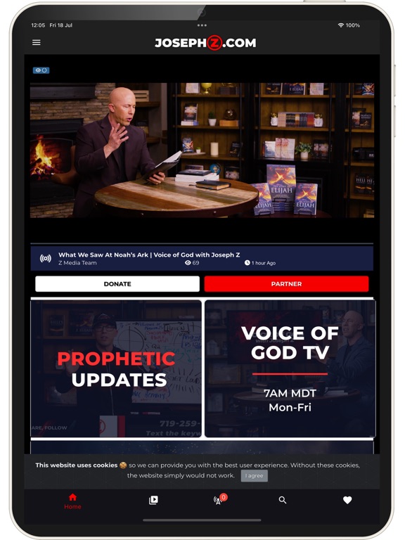 Joseph Z iPad screenshot 4 - Lifestyle app