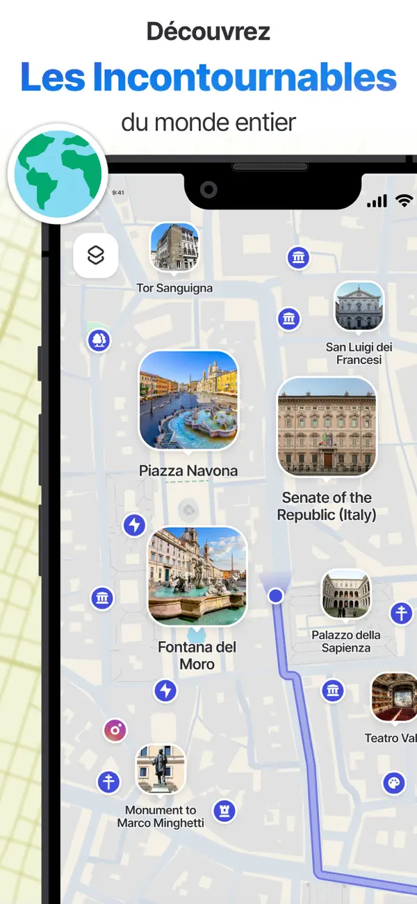 Screenshot #2 pour Tourly Audio: Visit a City