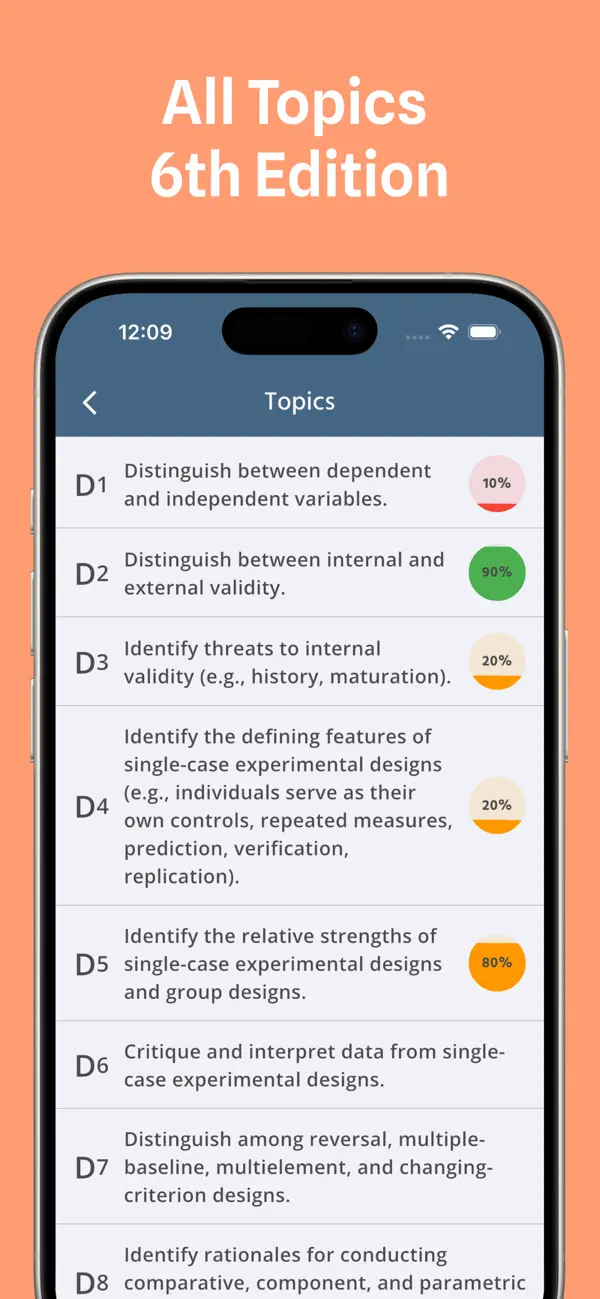 Screenshot #2 pour BCBA exam prep - 6th edition