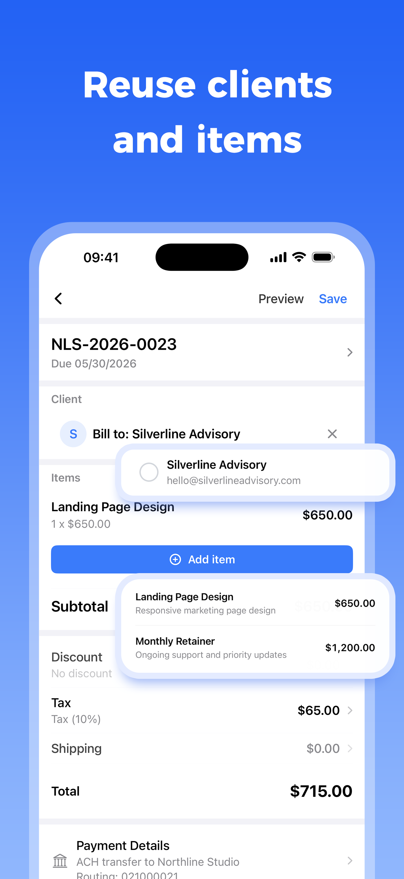 Invoice Maker - InvoiceFolio
