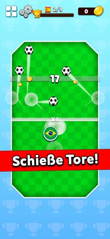 Bounce Rush: Fußball iPhone screenshot 3
