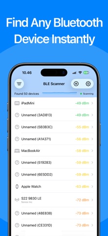 BLE扫描器 - 蓝牙查找器 screenshot
