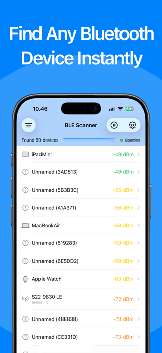 BLE Scanner - Bluetooth Finder Screenshot 1 of 4