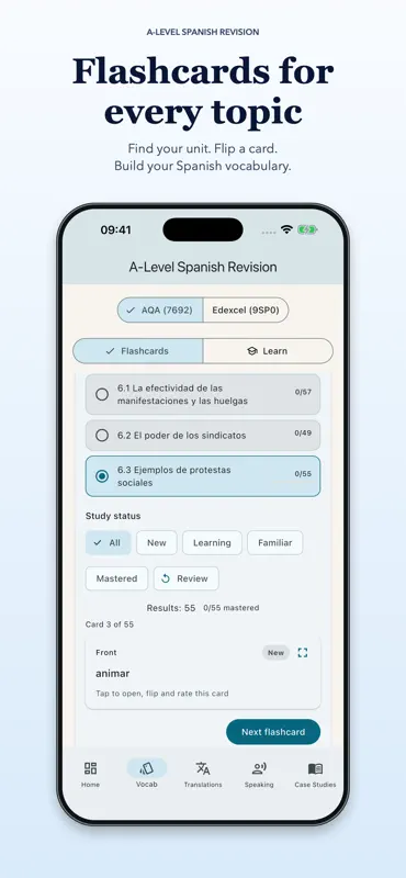 A-level Spanish Revision screenshot 1 of 6