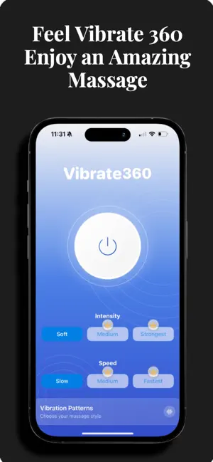 Vibrate 360: strong vibrator screenshot 1