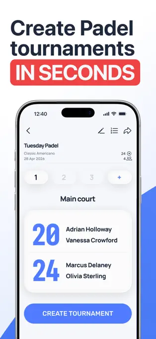 PadelJet screenshot