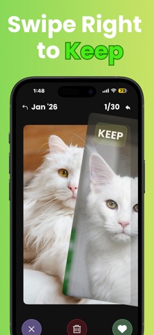 Photo Cleaner: Flick Delete screenshot