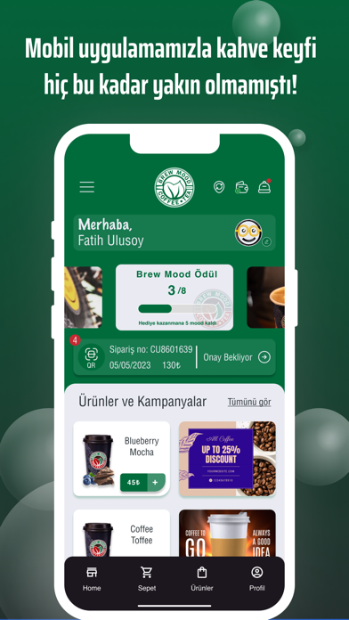 Brew Mood Coffee & Tea Screenshot