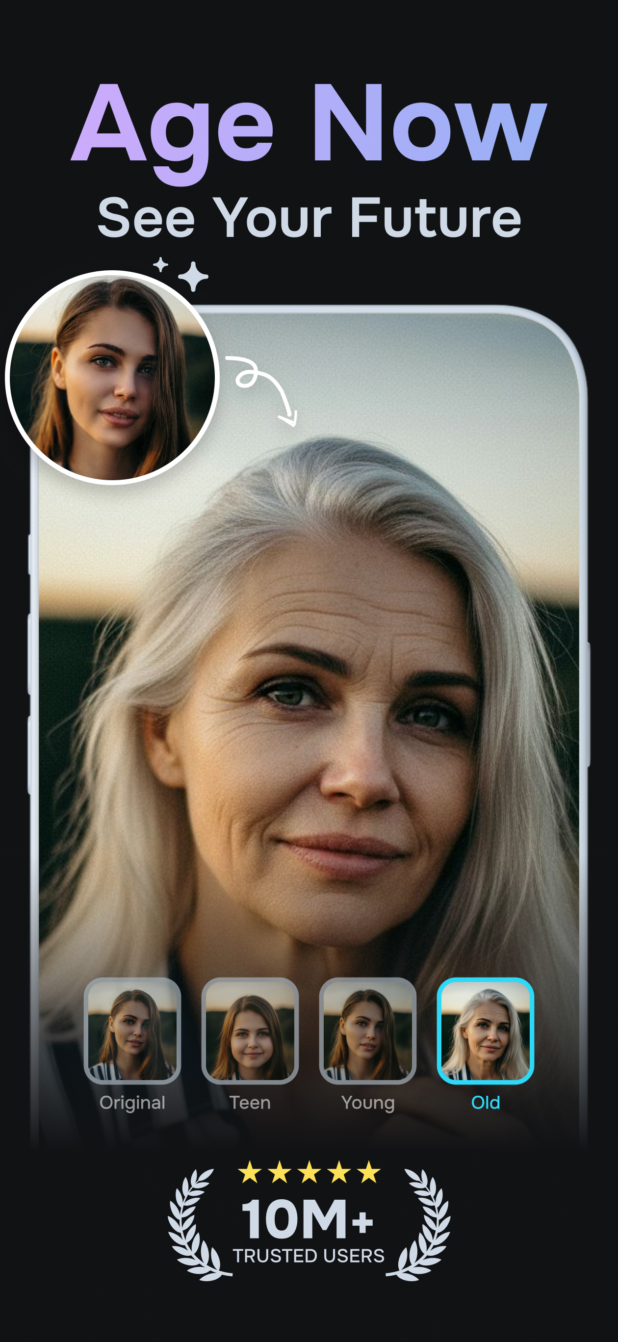 Age Swap: AI Face Aging App