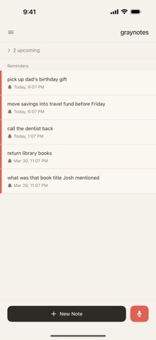 graynotes: hold that thought Screenshot 3 of 5