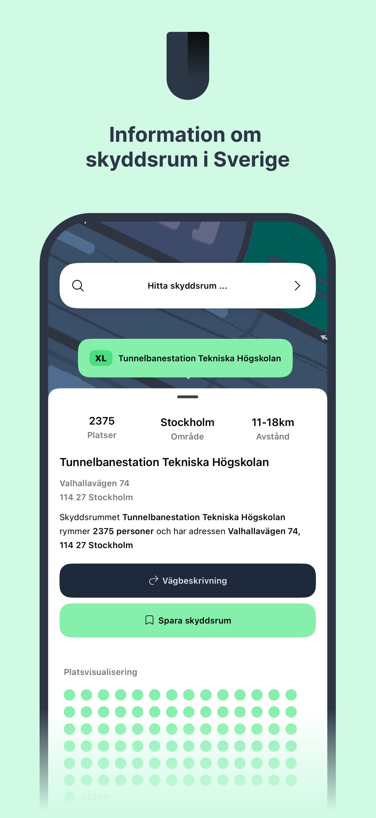Skyddsrum Sverige screenshot 10