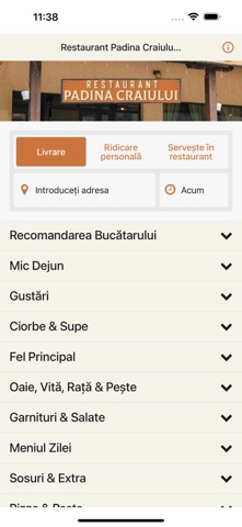 Restaurant Padina Craiului ... screenshot