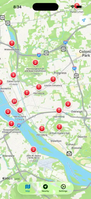 PA Historical Markers screenshot 2