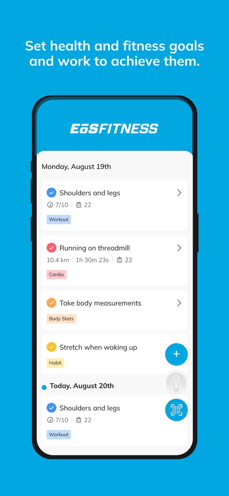 EōS Personal Training - Health & Fitness App | MWM