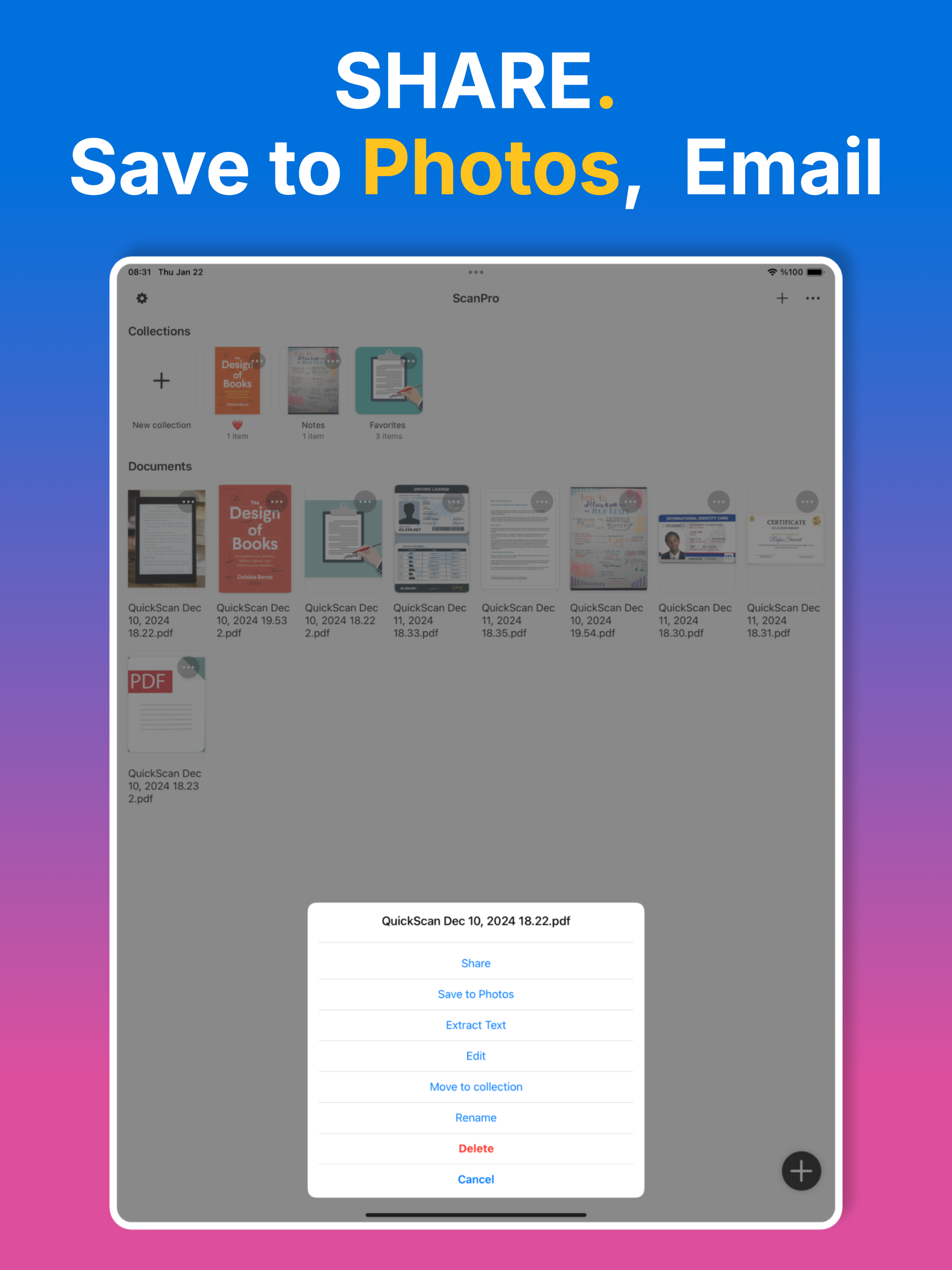 ScanPro: PDF Scanner & OCR screenshot 16