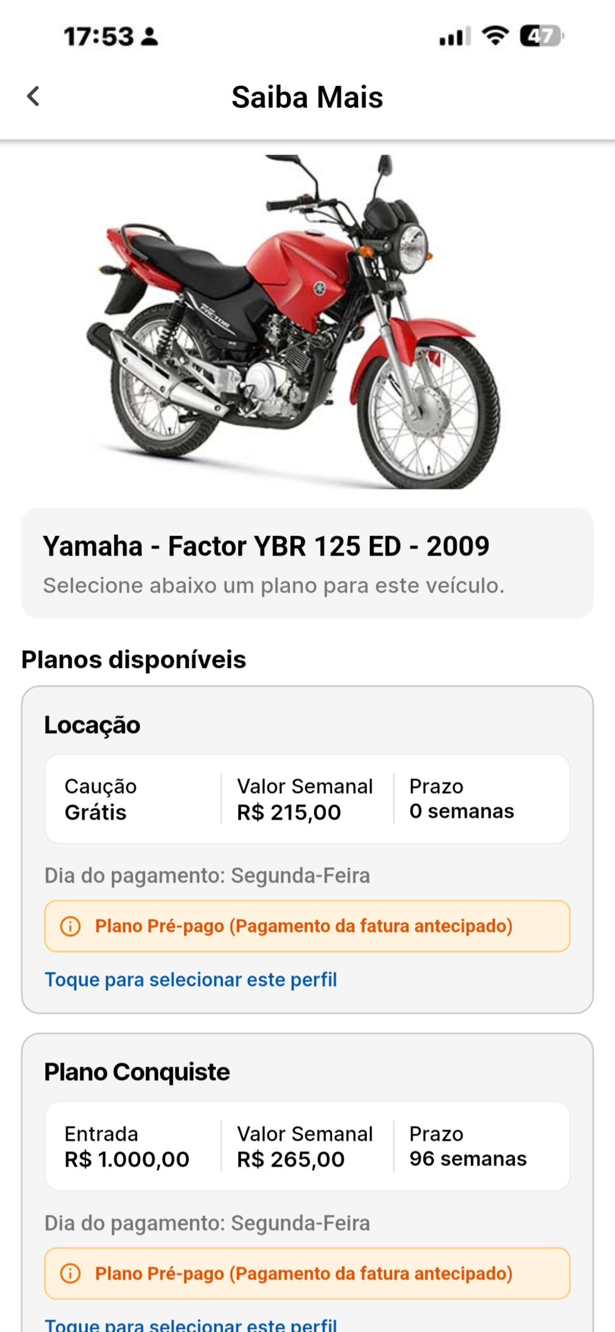 Rota Motos Locações screenshot 4