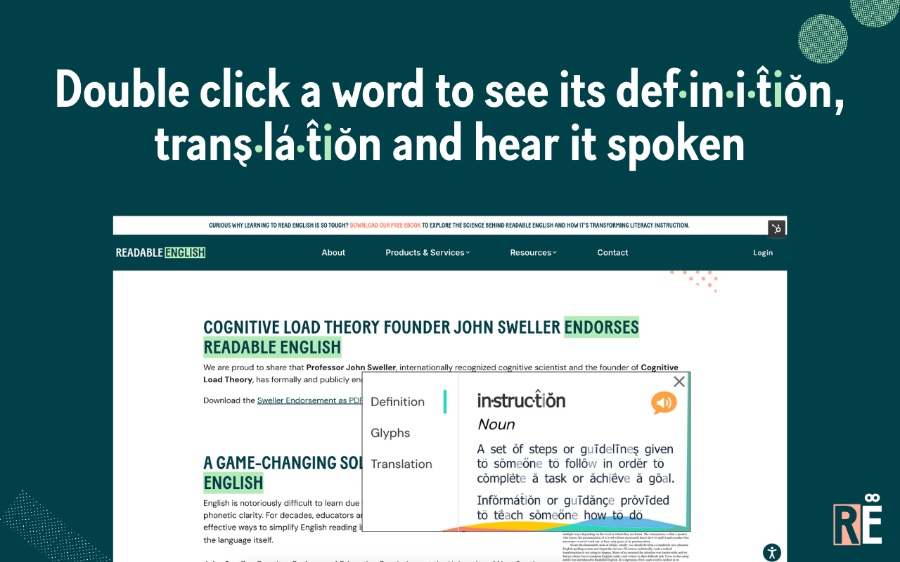 Readable English Web